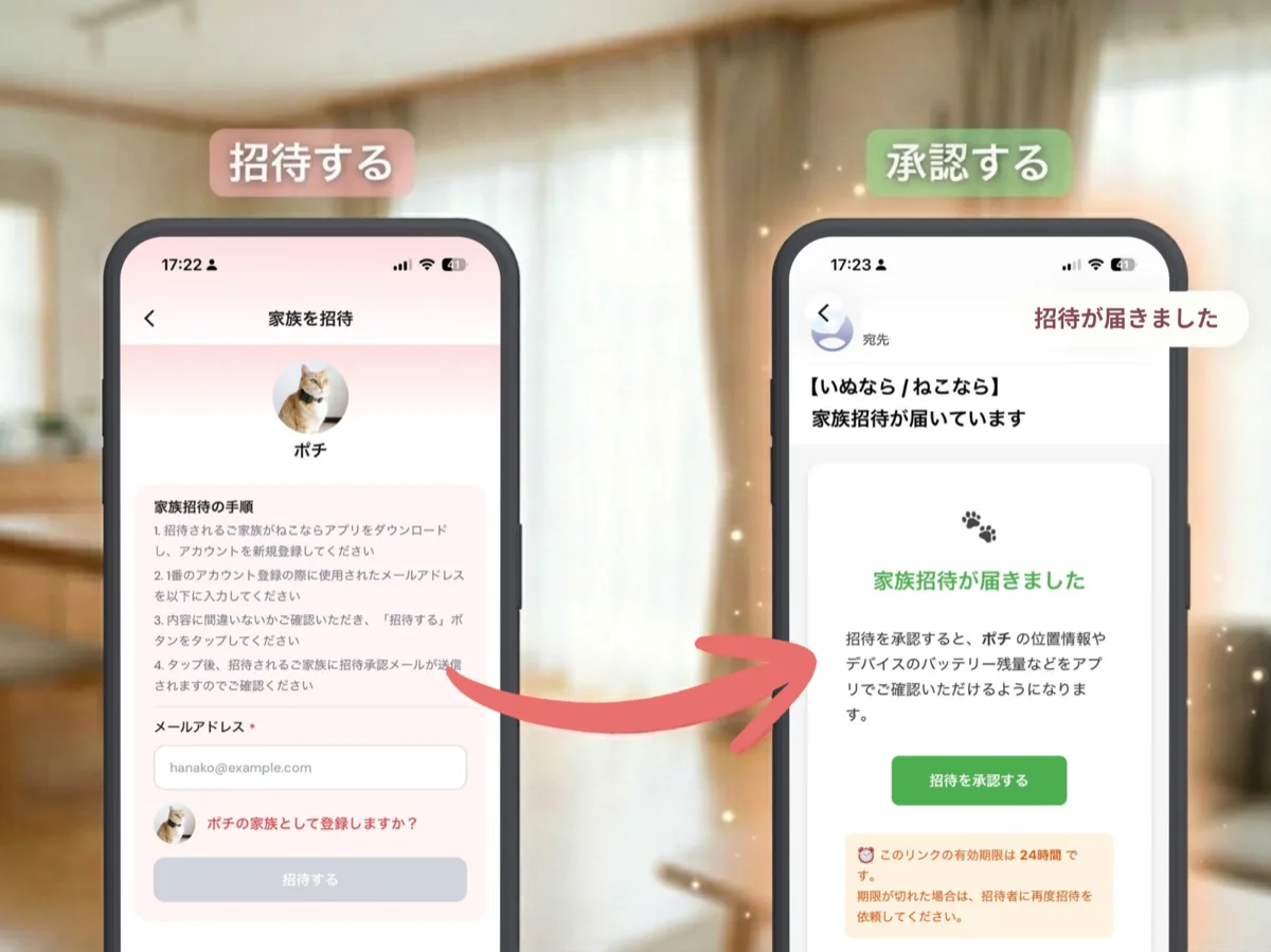 家族招待